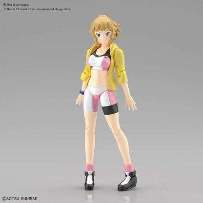 BANDAI RISE BUILD FIGHTERS TRY FUMINA MODEL KIT 12 cm