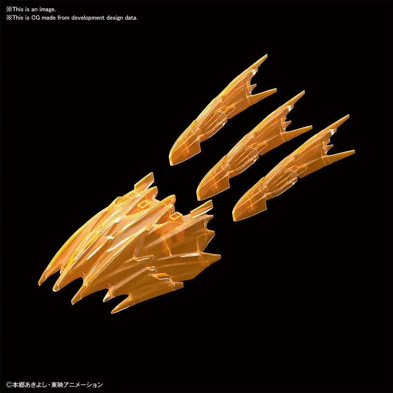 BANDAI RG RISE AMPLIFIED BLACKWAREYMON MODEL KIT 15 cm