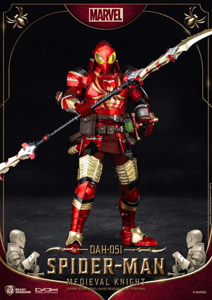 BEAST KINGDOM MEDIEVAL KNIGHT SPIDER-MAN DAH ACTION FIGURE 20 cm