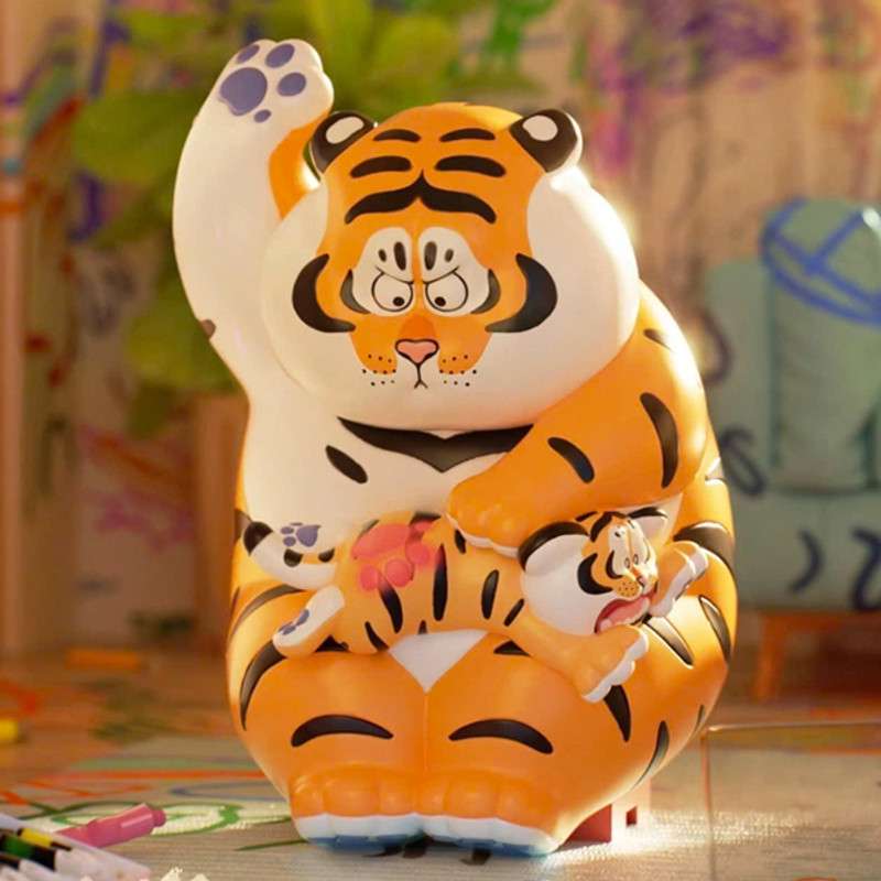 FUNISM ALEXANDER TIGER ROARING LOVE BLIND BOX DISPLAY (8) MINI FIGURA 8 cm