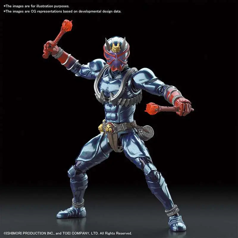 BANDAI RISE MASKED RIDER HIBIKI MODEL KIT 15 cm