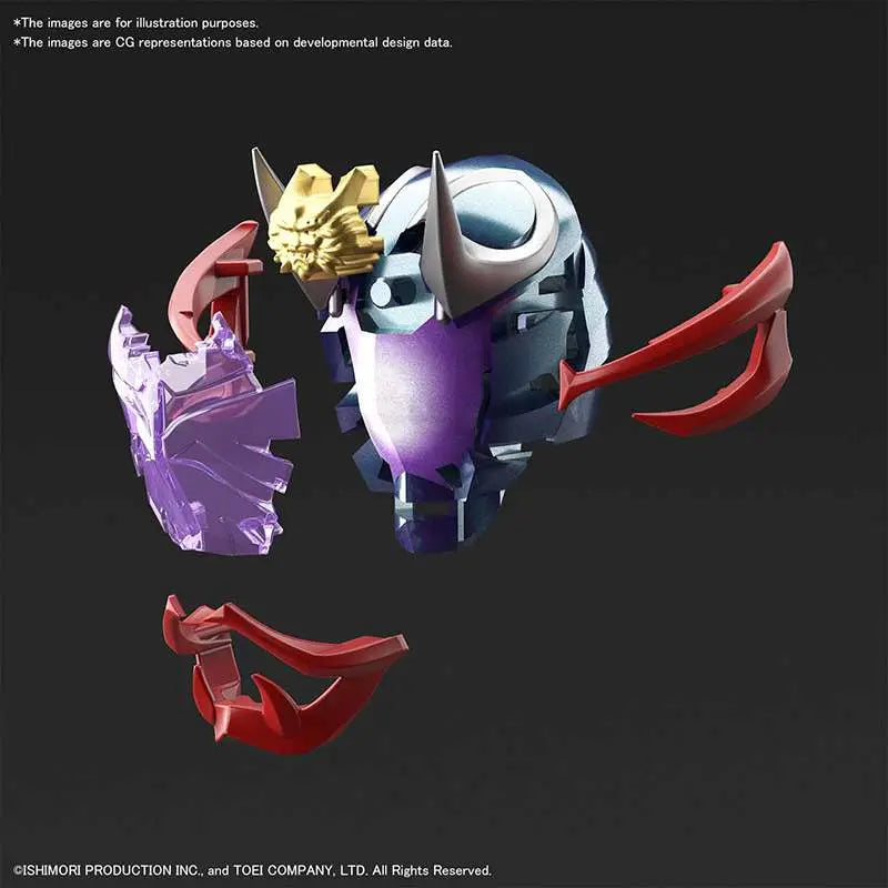 BANDAI RISE MASKED RIDER HIBIKI MODEL KIT 15 cm