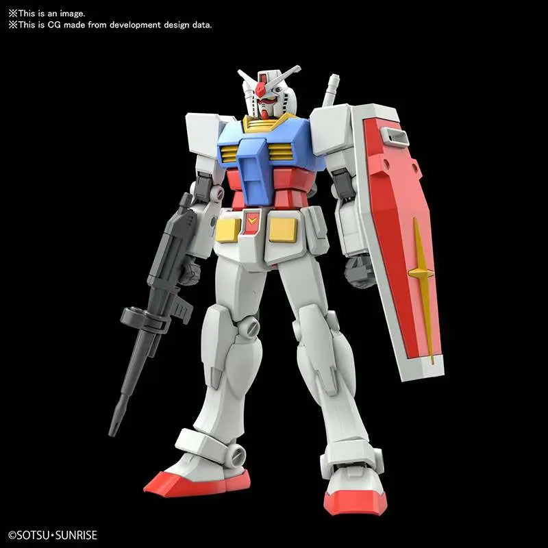BANDAI - GUNDAM EG RX-78-2 1/144 MODEL KIT 12 cm