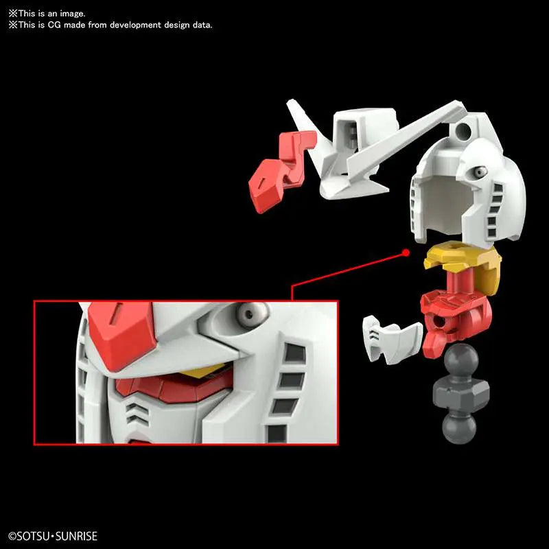 BANDAI - GUNDAM EG RX-78-2 1/144 MODEL KIT 12 cm