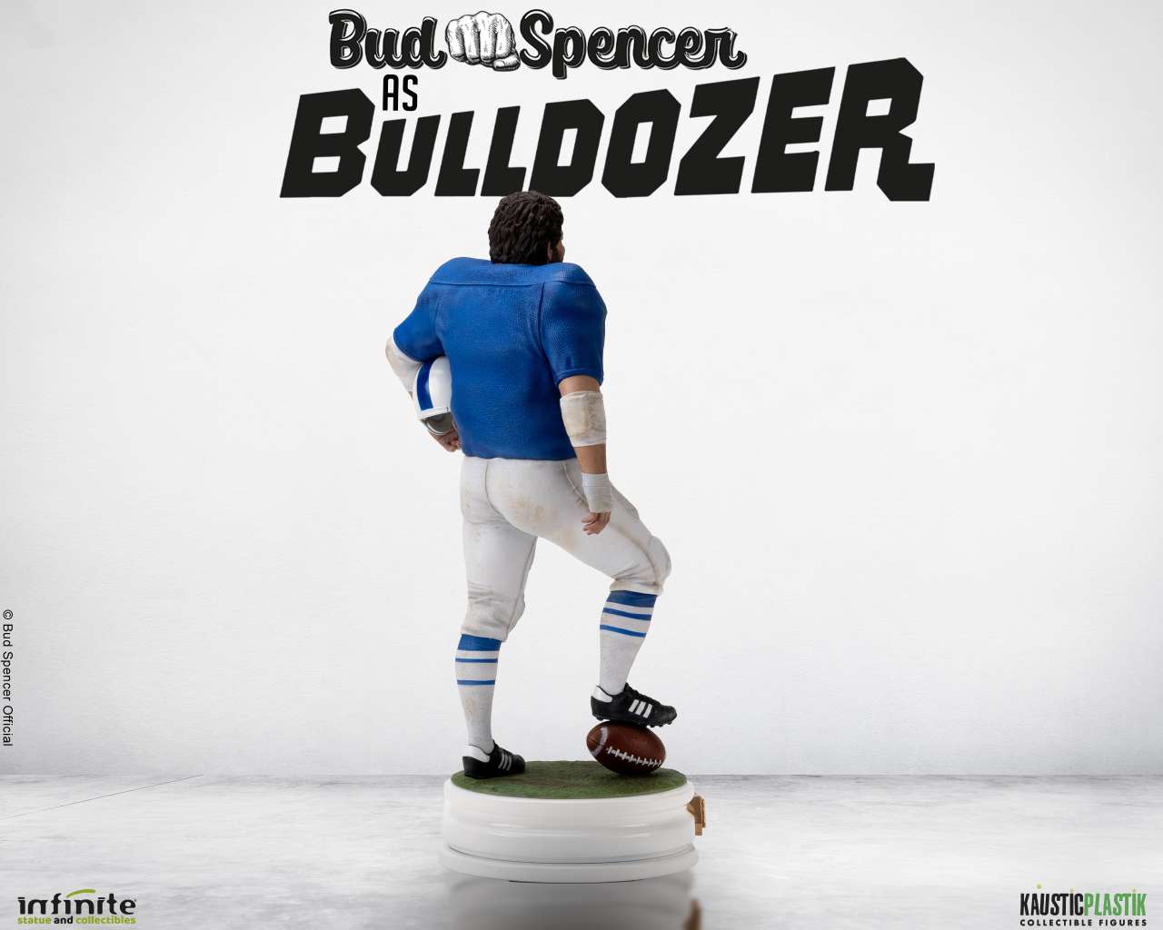 BUD SPENCER AS BULLDOZER RESIN STATUE