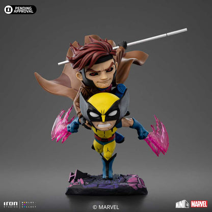 X-MEN 97 GAMBIT AND WOLVERINE MINICO