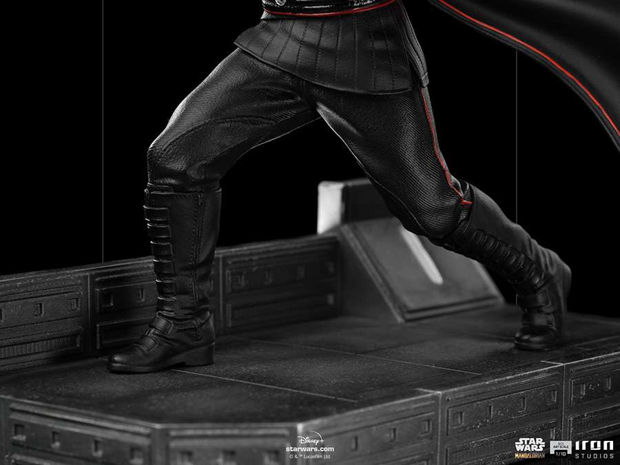 IRON STUDIOS MANDALORIAN MOFF GIDEON ART ST 1/10 STATUA 20 cm