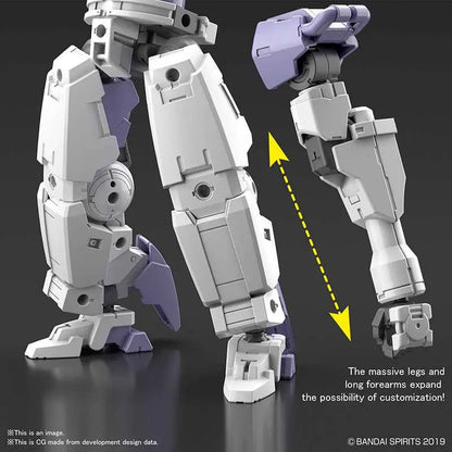 BANDAI 30MM BEXM 14T CIELNOVA WHITE 1/144 MODEL KIT 12.5 cm