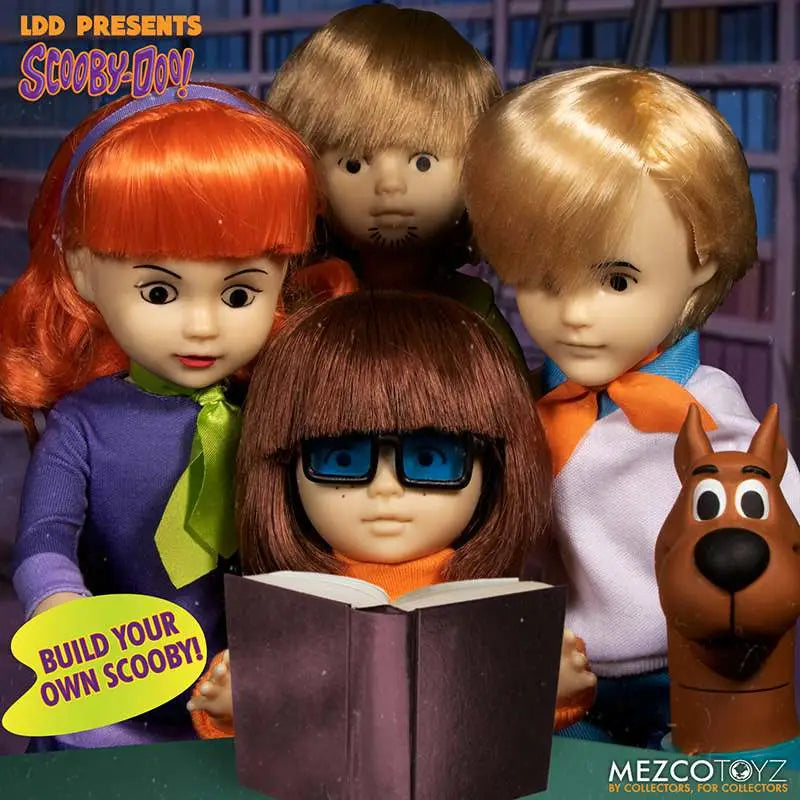 MEZCO TOYS - SCOOBY-DOO LDD PRES SCOOBY DOO&MISTERY INC SET (4) ACTION FIGURE 25 cm