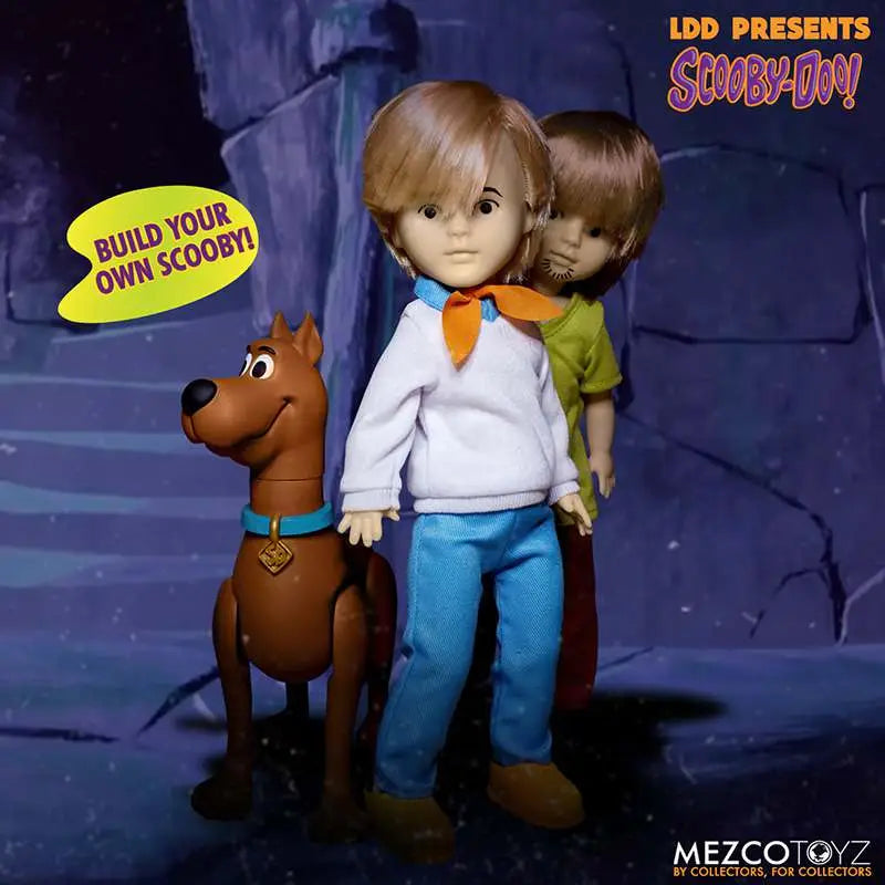MEZCO TOYS - SCOOBY-DOO LDD PRES SCOOBY DOO&MISTERY INC SET (4) ACTION FIGURE 25 cm