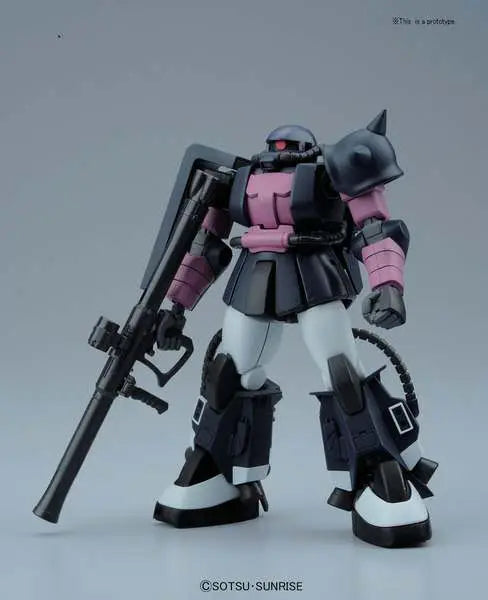 BANDAI HGUC ZAKU II BLACK TRISTARS MS-06R 1/144 MODEL KIT