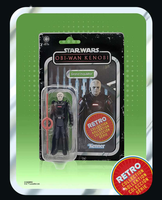 STAR WARS: OBI-WAN KENOBI RETRO COLLECTION ACTION FIGURA 2022 GRAND INQUISITOR 10 CM HASBRO
