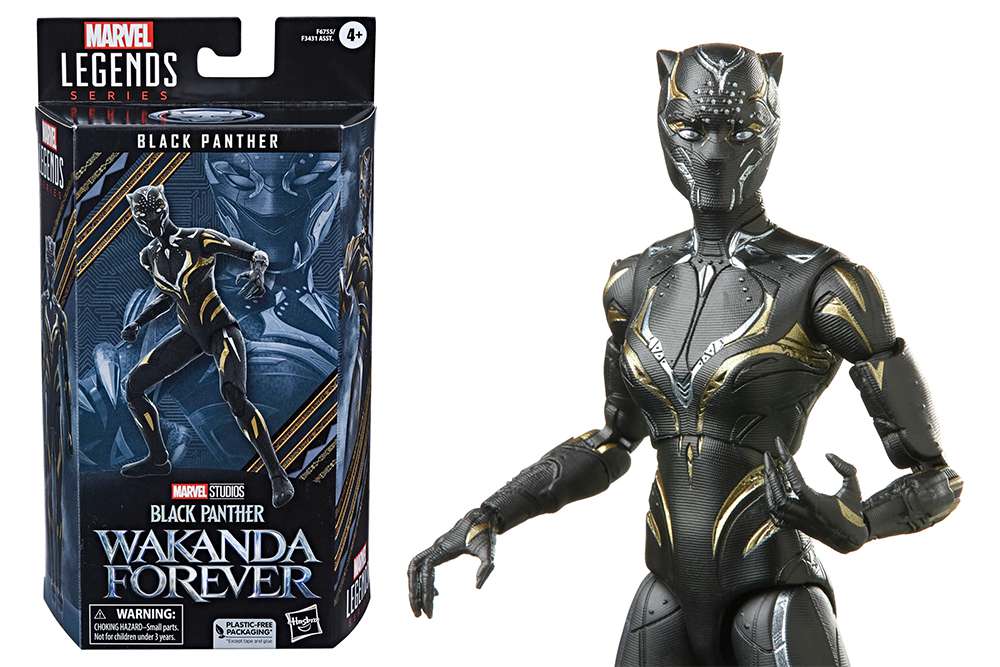 HASBRO ML WAKANDA FOREVER BLACK PANTHER AF ACTION FIGURE