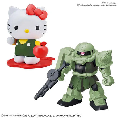 SD CROSS SILHOUETTE HELLO KITTY ZAKU 2