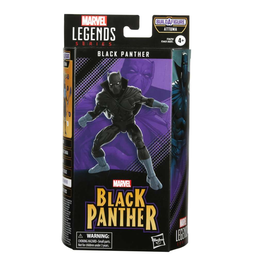 HASBRO ML ATTUMA SERIES BLACK PANTHER AF ACTION FIGURE