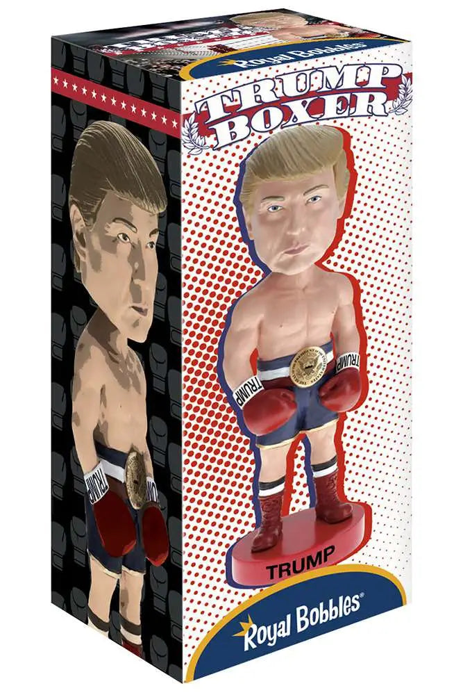 ROYAL BOBBLE TRUMP BOXER BOBBLEHEAD HEADKNOCKER 20 cm