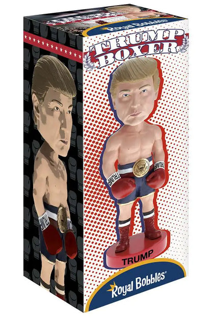 ROYAL BOBBLE TRUMP BOXER BOBBLEHEAD HEADKNOCKER 20 cm