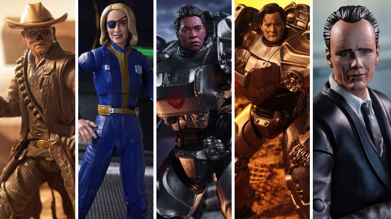 MCFARLANE TOYS 2025 FALLOUT TV WAVE 1 ASSORTMENT SET (6) ACTION FIGURE 17.5 cm