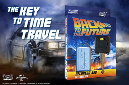 DOCTOR COLLECTOR BTTF DELOREAN KEY SET REPLICA