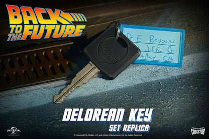 DOCTOR COLLECTOR BTTF DELOREAN KEY SET REPLICA