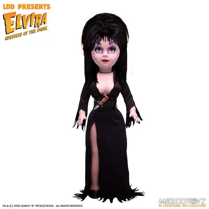 MEZCO TOYS LDD PRESENTS ELVIRA MISTRESS DARK ACTION FIGURE 25 cm