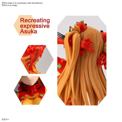 BANDAI RISE LABO SHIKINAMI ASUKA LANGLEY MODEL KIT 15 cm
