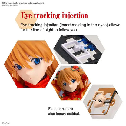 BANDAI RISE LABO SHIKINAMI ASUKA LANGLEY MODEL KIT 15 cm