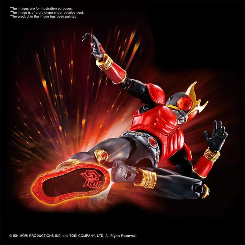 BANDAI RISE MASKED RIDER KUUGA DECADE V MODEL KIT 13 cm