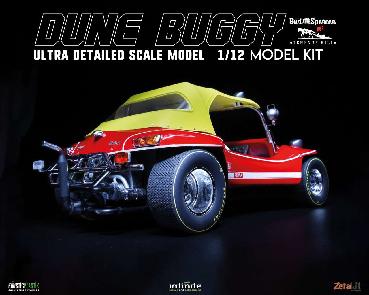 DUNE BUGGY MODEL KIT 1/12