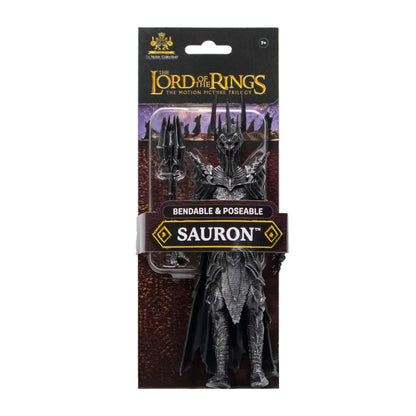 NOBLE COLLECTIONS LOTR SAURON BENDYFIG FIGURA 18 cm