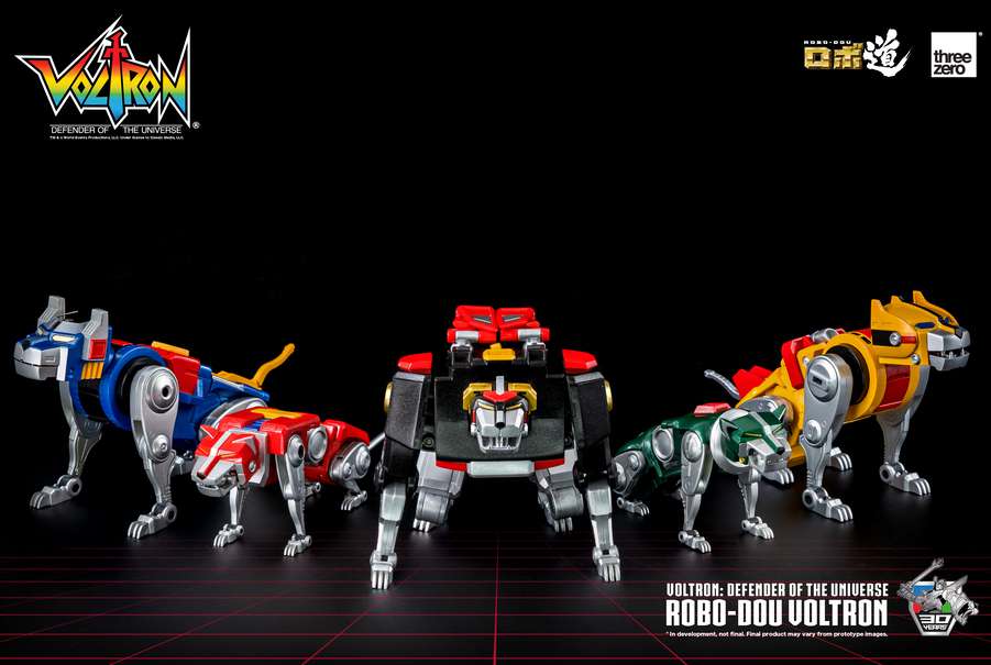 THREEA TOYS/THREEZERO ROBO-DOU VOLTRON ACTION FIGURE 27 cm