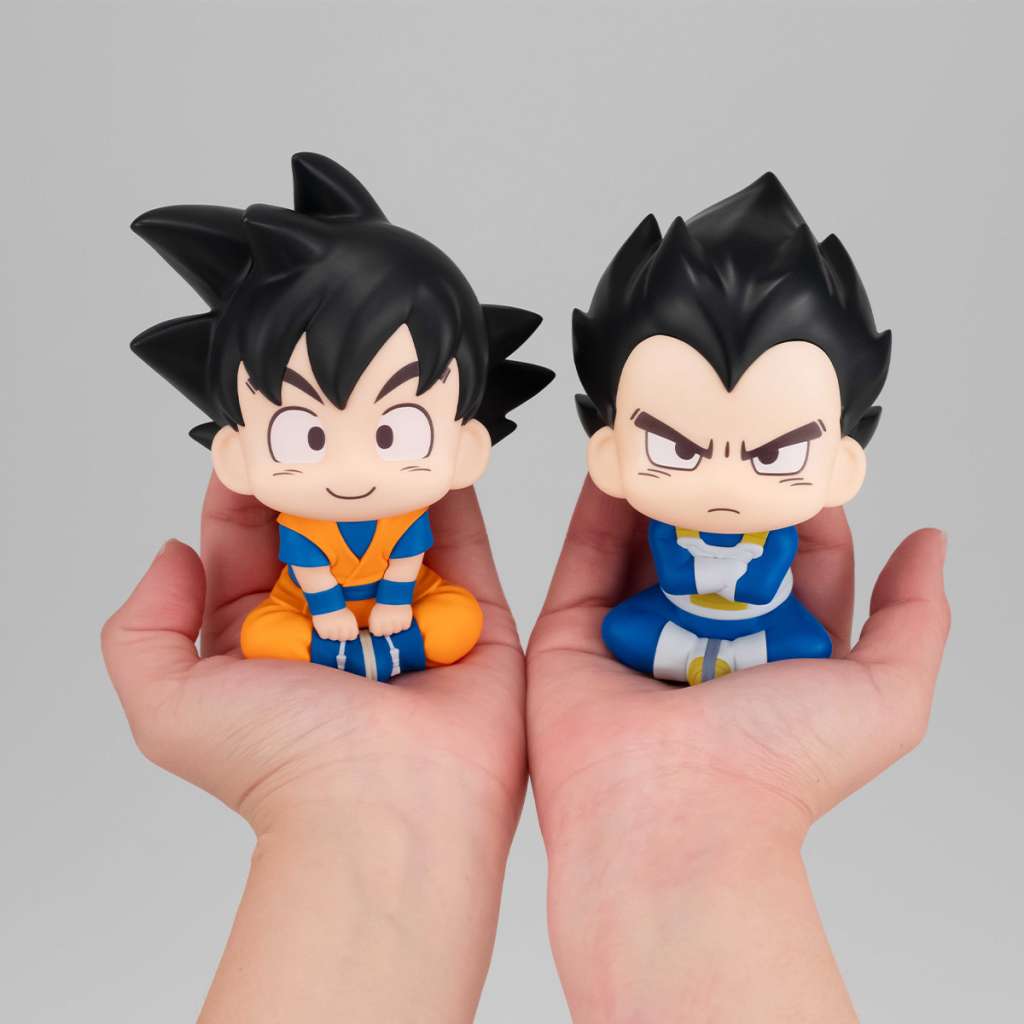 MEGAHOUSE - DRAGON BALL DAIMA LOOKUP SON GOKU + VEGETA MINI GIFT SET MINI FIGURA 10 cm