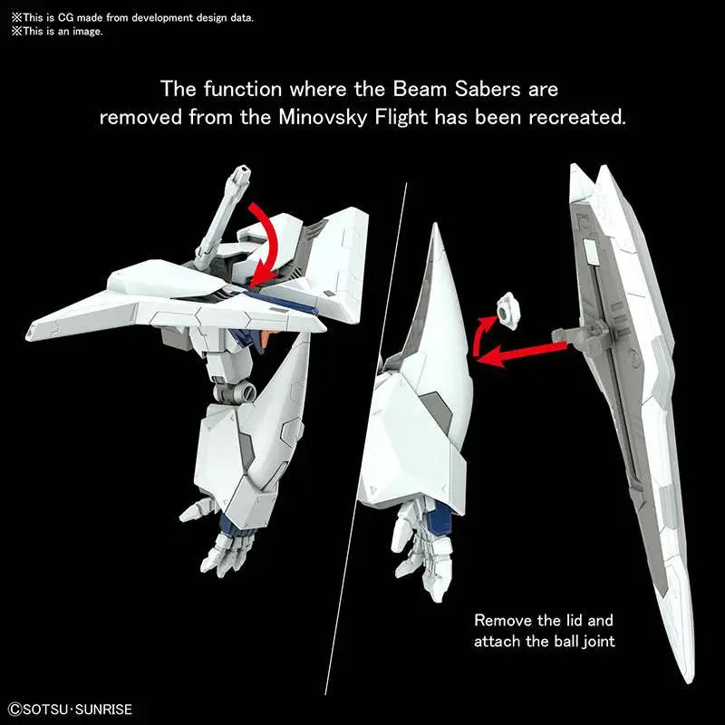 BANDAI - GUNDAM HGUC XI 1/144 MODEL KIT 18 cm