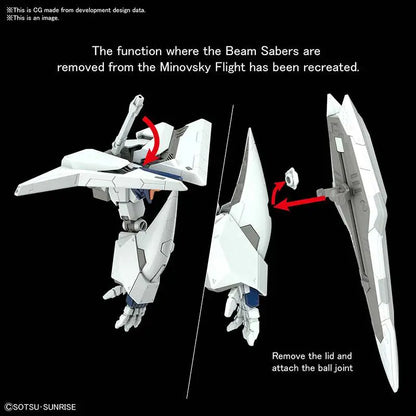 BANDAI - GUNDAM HGUC XI 1/144 MODEL KIT 18 cm