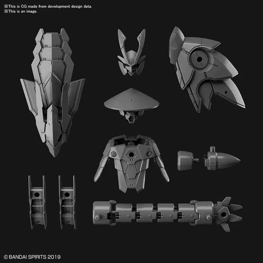 BANDAI 30MM OP PARTS SET 4 SENGOKU ARMOR 1/144 MODEL KIT -