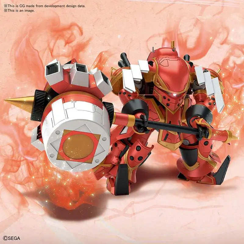 BANDAI HG SPIRICLE STRIKER MUGEN HATSUHO 1/24 MODEL KIT 12 cm