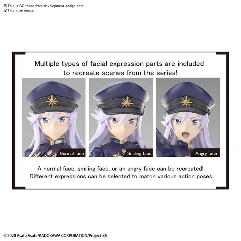 BANDAI RISE 86 LENA MODEL KIT 12 cm