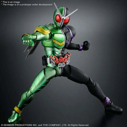BANDAI MG FIG RISE ART KAMEN RIDER DOUBLE CYCLO MODEL KIT 16 cm