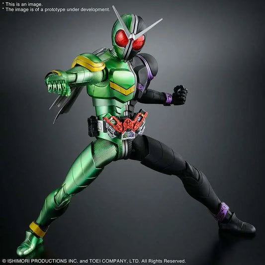 BANDAI MG FIG RISE ART KAMEN RIDER DOUBLE CYCLO MODEL KIT 16 cm