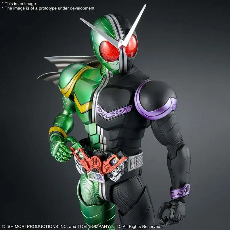 BANDAI MG FIG RISE ART KAMEN RIDER DOUBLE CYCLO MODEL KIT 16 cm
