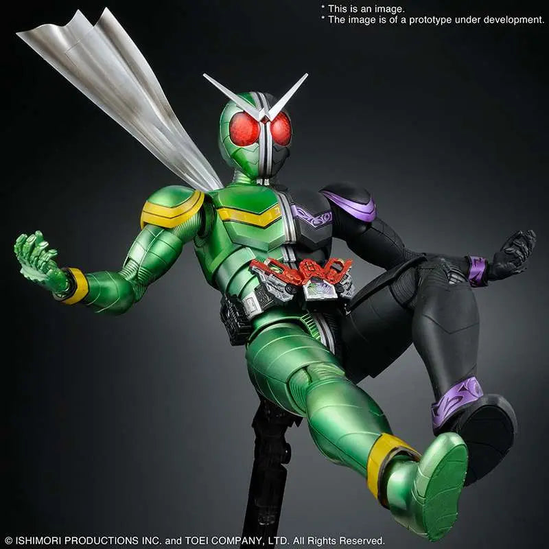 BANDAI MG FIG RISE ART KAMEN RIDER DOUBLE CYCLO MODEL KIT 16 cm