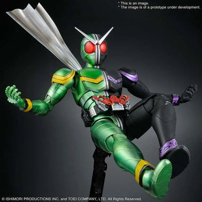 BANDAI MG FIG RISE ART KAMEN RIDER DOUBLE CYCLO MODEL KIT 16 cm