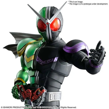 BANDAI MG FIG RISE ART KAMEN RIDER DOUBLE CYCLO MODEL KIT 16 cm