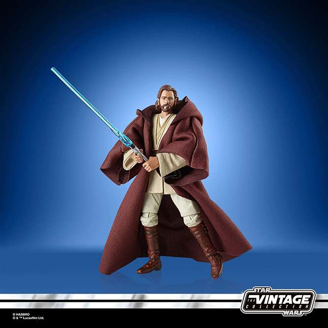 STAR WARS EPISODE II VINTAGE COLLECTION ACTION FIGURA 2022 OBI-WAN KENOBI 10 CM HASBRO