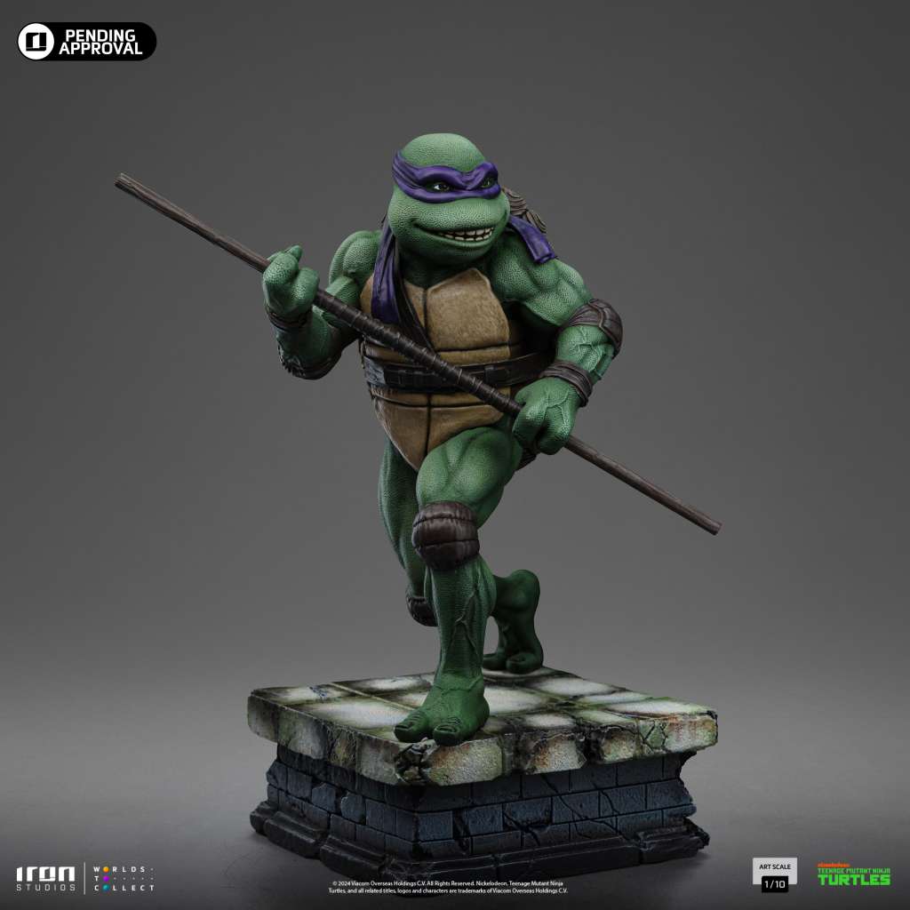 IRON STUDIOS TMNT DONATELLO 1/10 STATUA 30 cm
