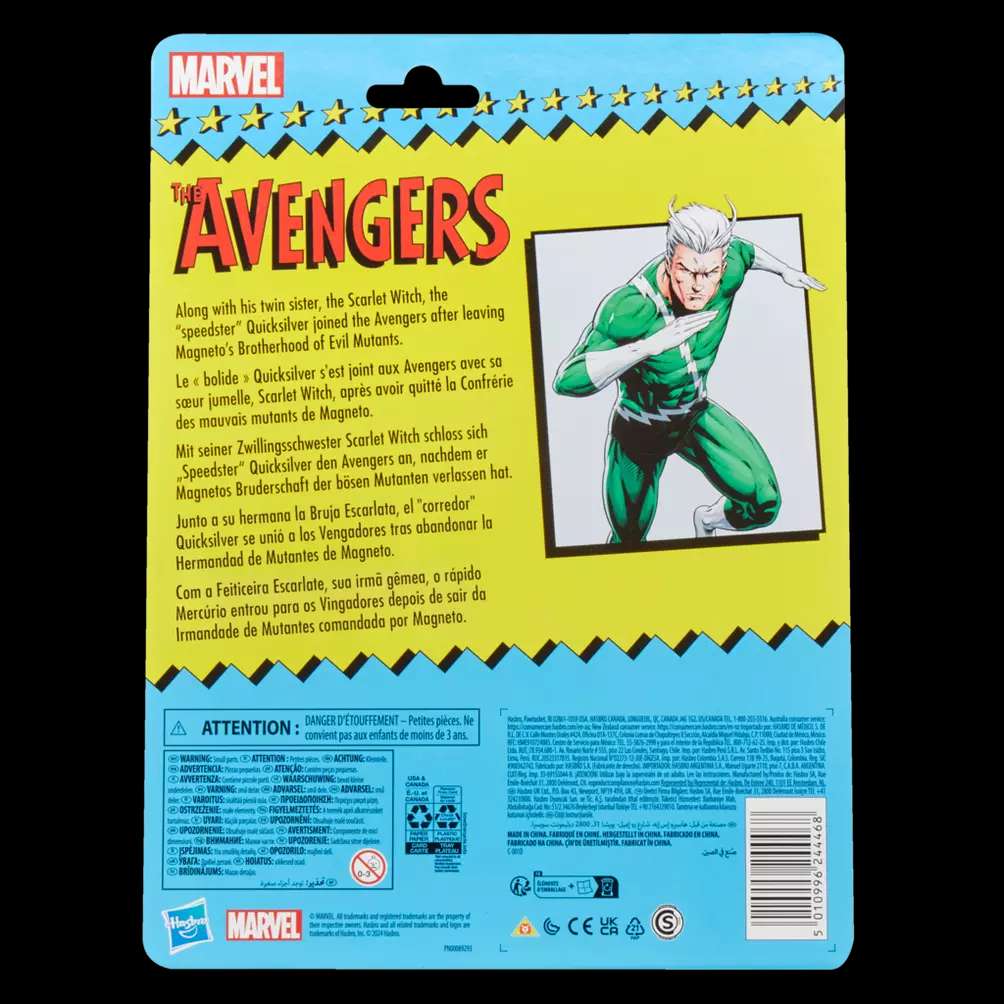 HASBRO - MARVEL LEGENDS VINTAGE QUICKSILVER ACTION FIGURE