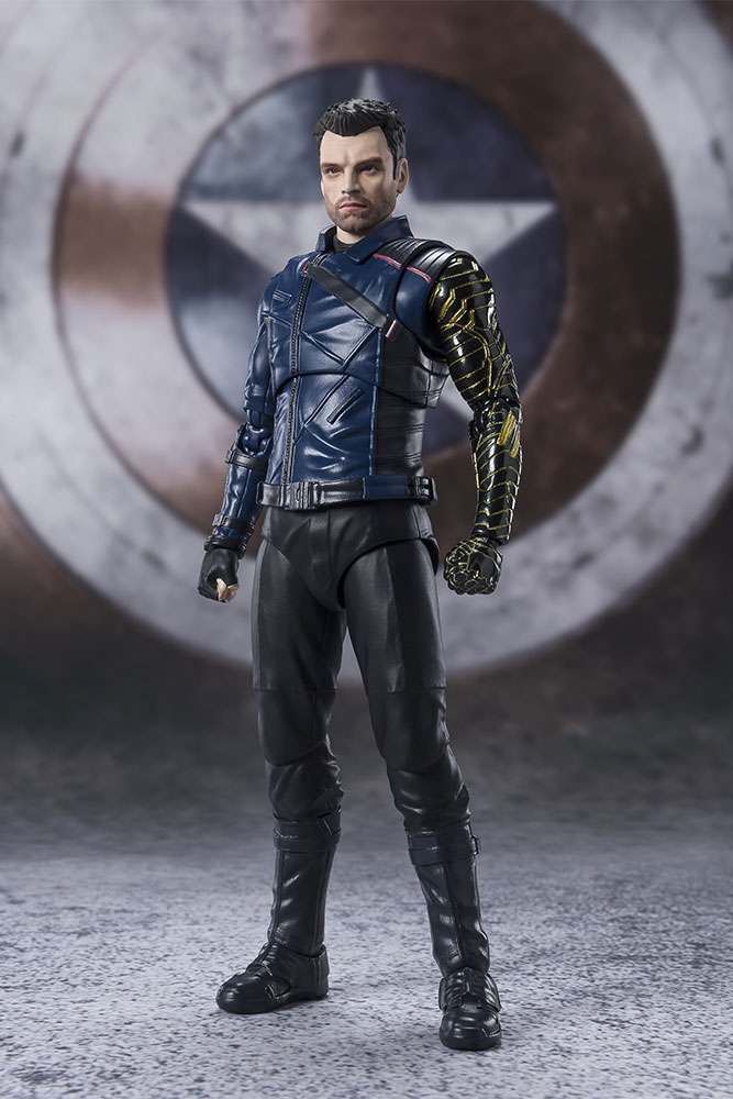 BANDAI FALCON WINTER SOLDIER BUCKY BARNES ACTION FIGURE 16 cm