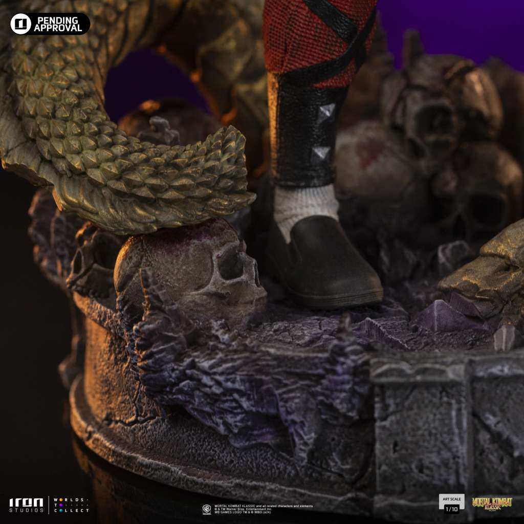 MORTAL KOMBAT LIU KANG 1/10 STATUE