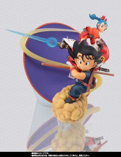 DRAGON BALL FIGUARTS ZERO PVC STATUA SON GOKU & BULMA 18 CM BANDAI TAMASHII NATIONS