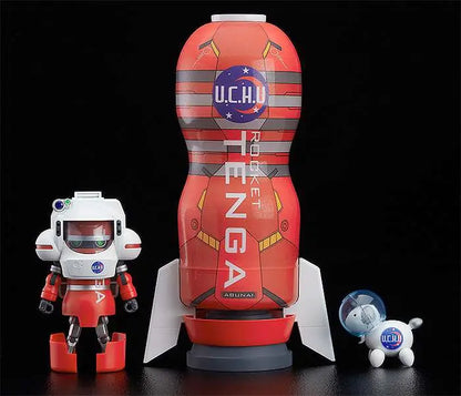 GOOD SMILE COMPANY SPACE TENGA ROBO DX ROCKET MISSION SET ACTION FIGURE 11 cm